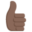 :thumbsup_tone5: 👍🏿